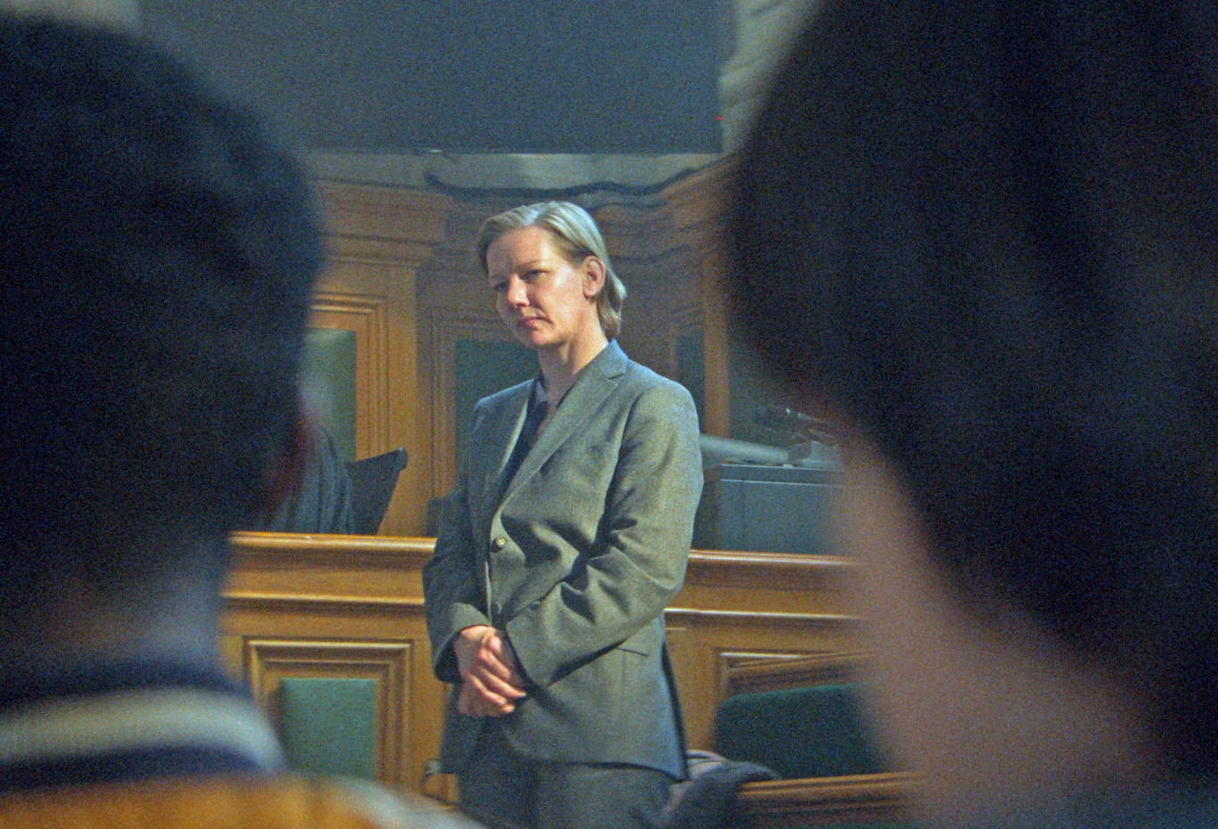 Sandra Hüller w scenie z filmów "Anatomia upadku" Sandra Hüller w scenie z filmów "Anatomia upadku"