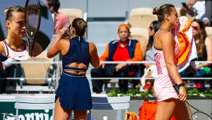 Aryna Sabalenka znalazła się w ogniu pytań po tym jak Marta Kostiuk nie podała jej ręki po ich meczu na Roland Garros