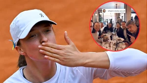 Iga Świątek razem ze współpracownikami świętowała urodziny Macieja Ryszczuka