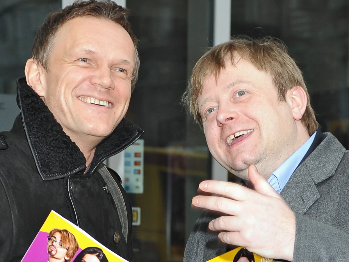 Cezary Pazura i Olaf Lubaszenko Cezary Pazura i Olaf Lubaszenko