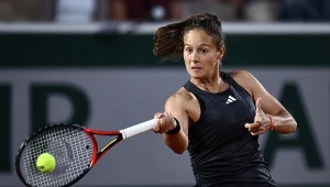 Daria Kasatkina w meczu Roland Garros z Jule Niemeier