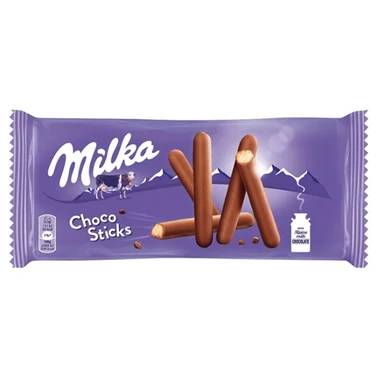 Milka Choco Sticks Ciastka oblane czekoladą mleczną 112 g  - 2