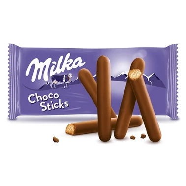 Milka Choco Sticks Ciastka oblane czekoladą mleczną 112 g  - 1