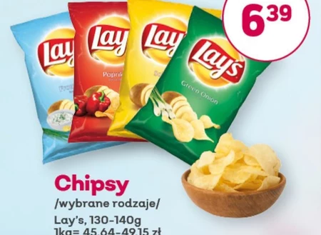 Lay's Chipsy ziemniaczane solone 140 g