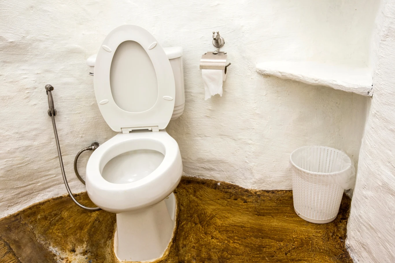 W niektórych toaletach obowiązuje zakaz wrzucania papieru do muszli