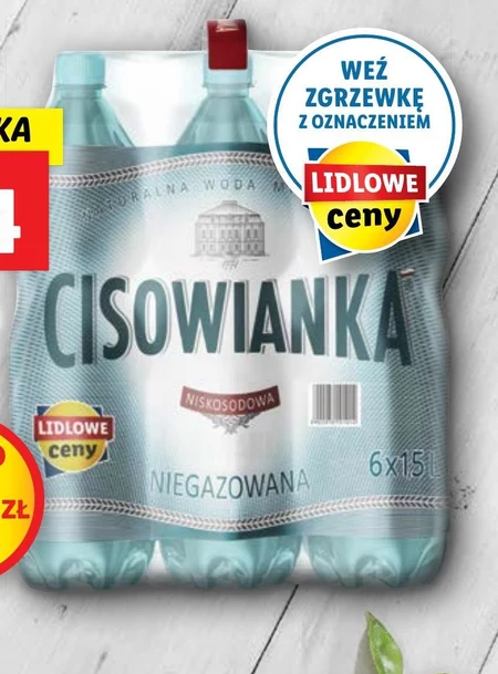 Woda Cisowianka