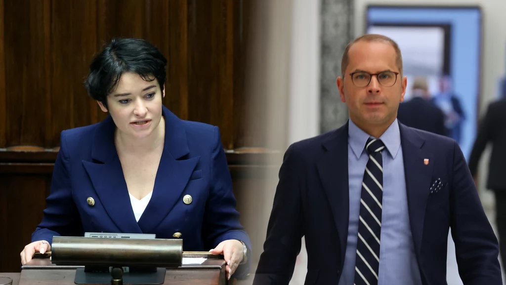 Anna Maria Żukowska i Michał Szczerba z komisji sprawiedliwości Anna Maria Żukowska i Michał Szczerba z komisji sprawiedliwości