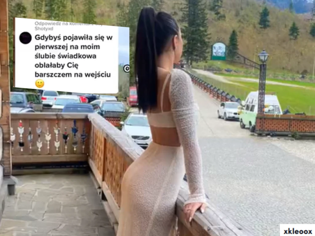 Polska gwiazda internetu tak ubrała się na wesele. Nie mieli dla niej litości: "Oblałabym cię barszczem"