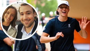 Iga Świątek na wspólnym zdjęciu z polskim aktorem 