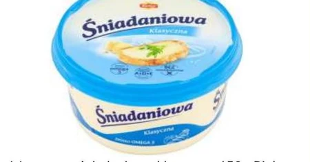  Śniadaniowa Margaryna o zmniejszonej zawartości tłuszczu klasyczna 450 g