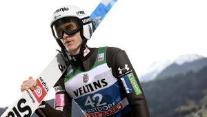 Peter Prevc oddał pierwsze skoki po upadku. "Trochę waliło mi serce"