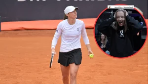 Iga Świątek była zaskoczona powitaniem, jakie zgotowali jej pracownicy Tecnifibre