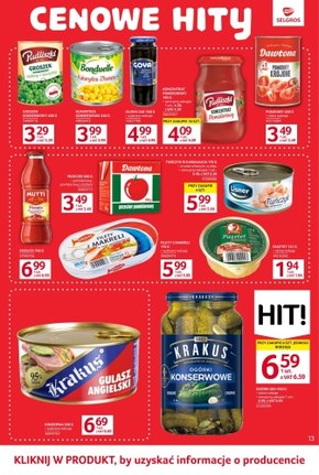 Selgros Cash&Carry - oferta spożywcza