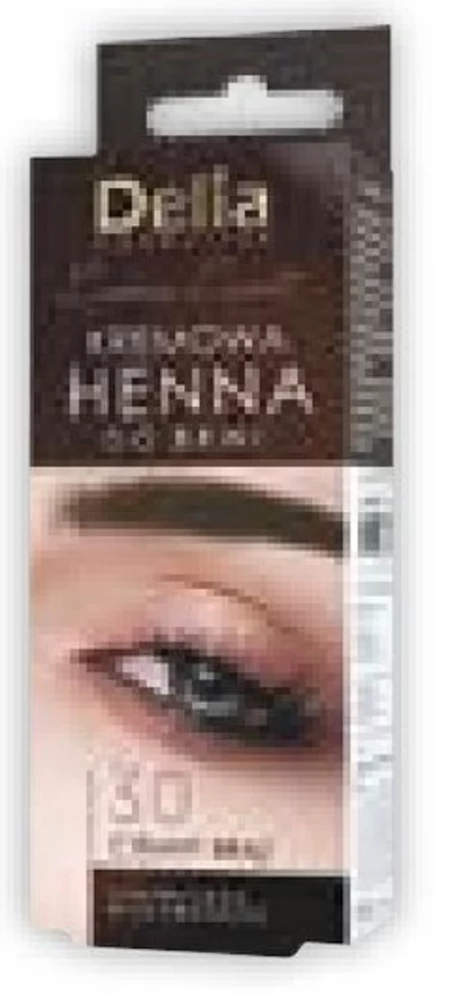 Delia Cosmetics Eyebrow Expert Żelowa henna do brwi i rzęs 3.0 ciemny brąz