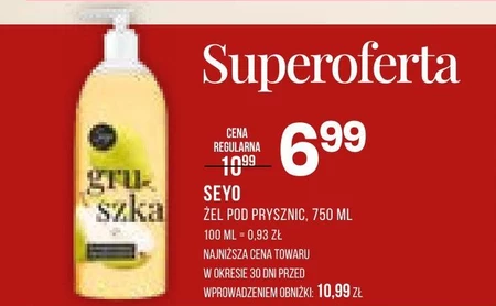 Żel pod prysznic Seyo