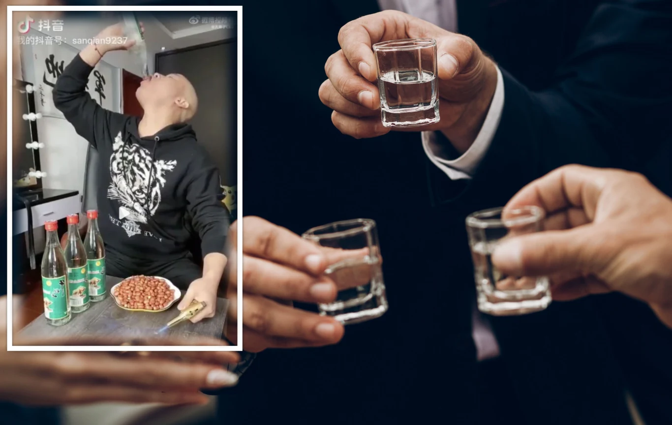 Moda z TikToka. Chińczycy zapijają się na śmierć dla pieniędzy Moda z TikToka. Chińczycy zapijają się na śmierć dla pieniędzy
