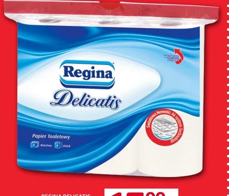 Regina Delicatis Papier Toaletowy 4 warstwy 9 rolek