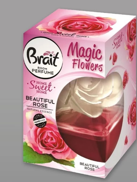 Brait Magic Flowers Beautiful Rose Dekoracyjny odświeżacz powietrza 75 ml