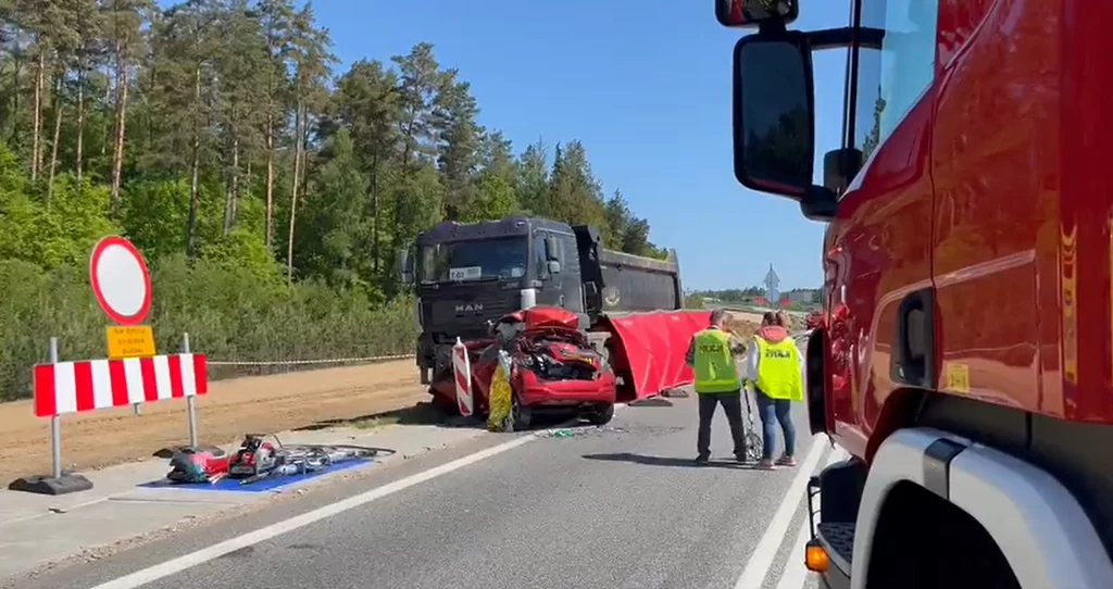 Tragiczny wypadek pod Słupskiem Tragiczny wypadek pod Słupskiem