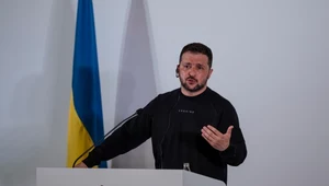 Prezydent Ukrainy Wołodymyr Zełenski