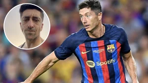 Sobowtór Roberta Lewandowskiego robi furorę w sieci. Też jest piłkarzem