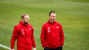 Marek Zieńczuk i Maciej Megger trenerzy drużyny U-19 Lechii Gdańsk
