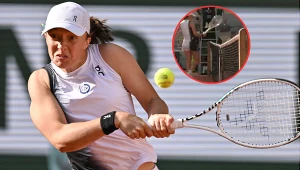 Iga Świątek podczas meczu została zaskoczona przez Cristinę Bucsę