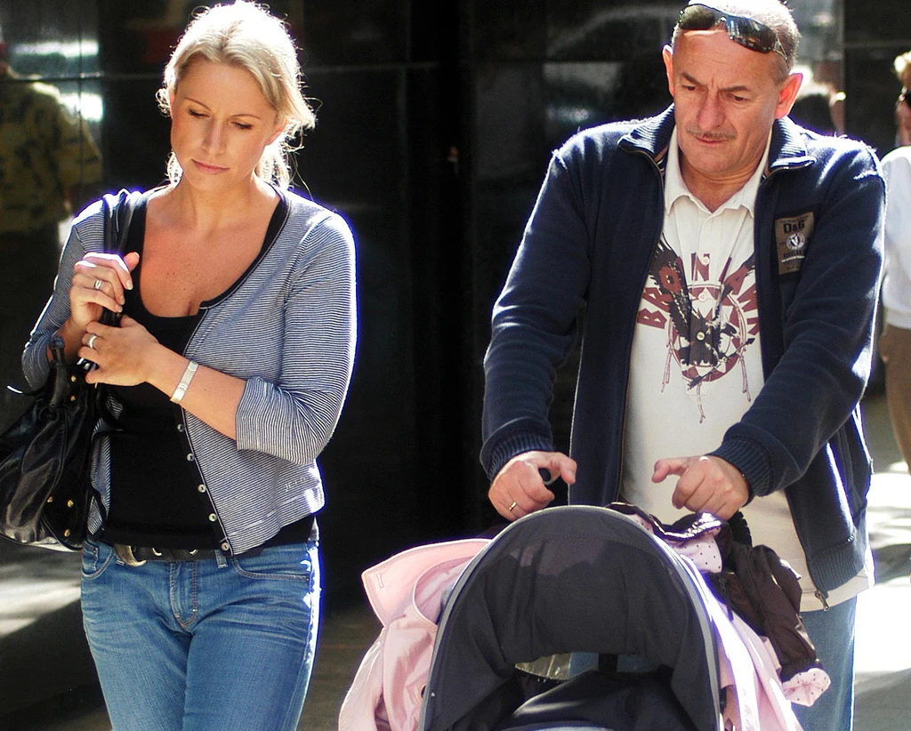 Marcin Daniec z żoną Marcin Daniec z żoną