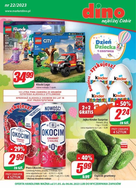 Prezenty na Dzień Dziecka w Dino! 