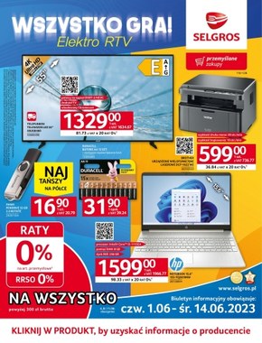 Selgros Cash&Carry - katalog elektro RTV