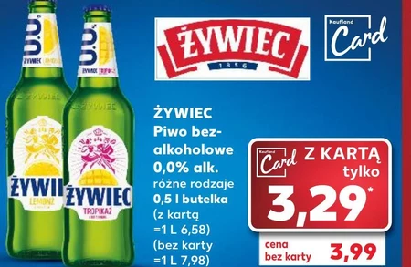 Żywiec Tropikaż Piwo bezalkoholowe 500 ml