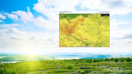 Środa będzie pogodna i słoneczna. Temperatura w ciągu dnia będzie rosnąć