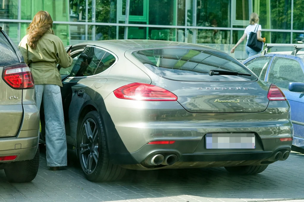 Kinga Rusin na zakupach w Warszawie.