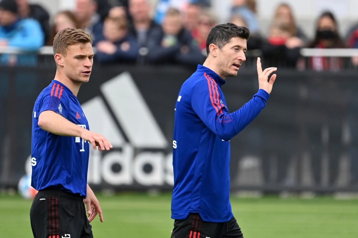 Joshua Kimmich i Robert Lewandowski Joshua Kimmich i Robert Lewandowski