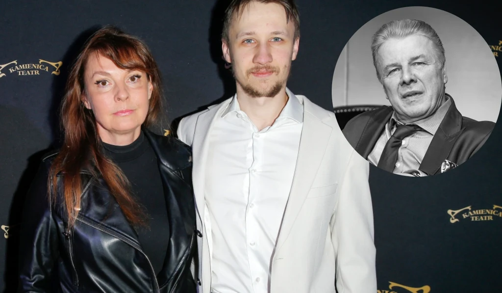 Justyna Sieńczyłło z synem Kajetanem, Emilian Kamiński