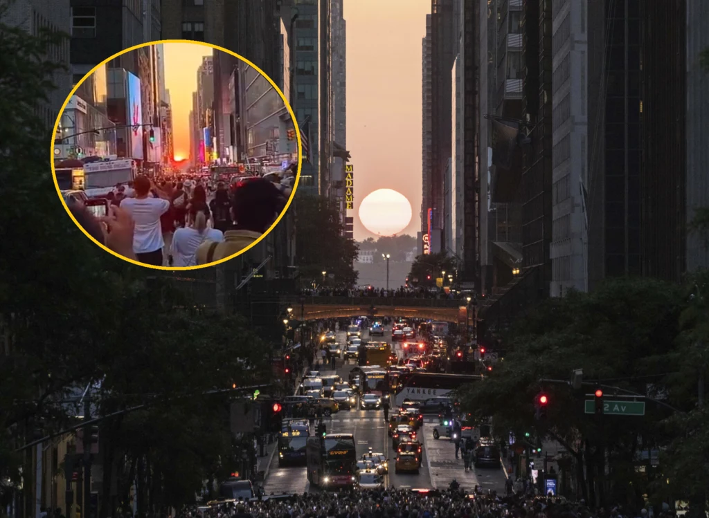 Manhattanhenge stał się jedną z atrakcji turystycznych Nowego Jorku