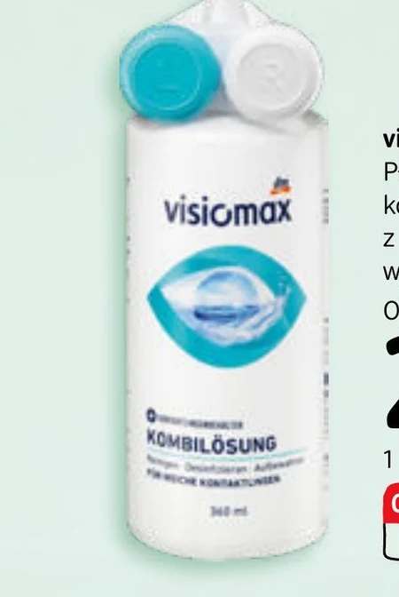 Płyn do soczewek Visiomax