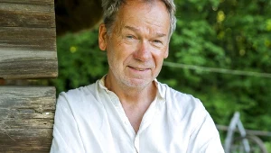 Mirosław Baka na planie filmu "Sami swoi. Początek"