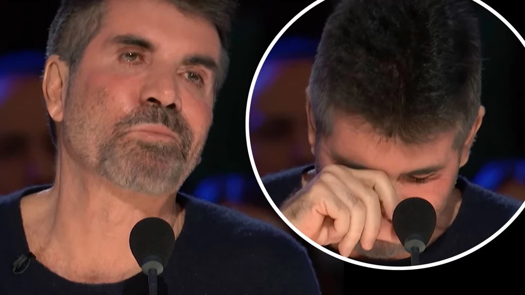 Simon Cowell nie krył łez wzruszania podczas występu w "Mam talent" / Youtube