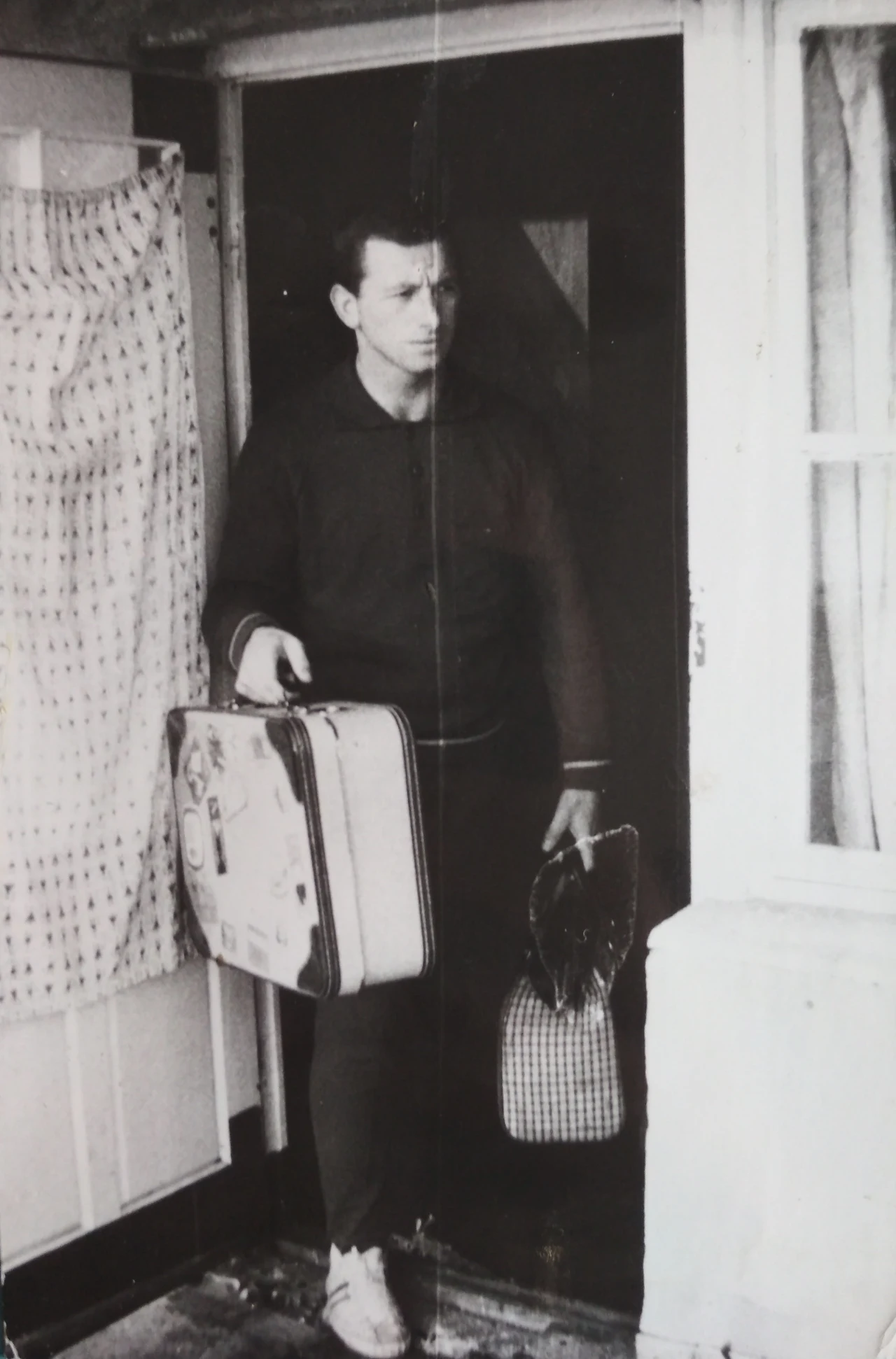 Bramkarz Eugeniusz Drewniak w czasach kariery zawodniczej