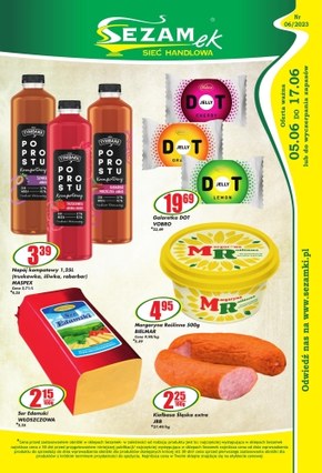 Oferta handlowa sieci Sezamek