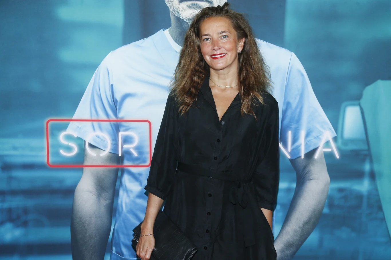 Kamilla Baar na przedpremierowym pokazie "Sortowni"