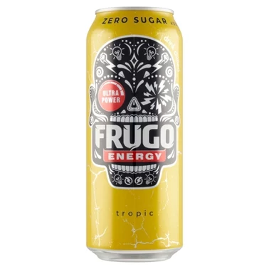 Frugo Energy Tropic Gazowany napój energetyzujący 500 ml - 1
