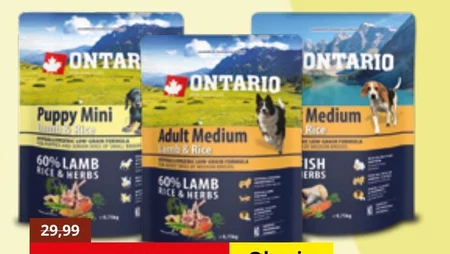 Karma dla psa Ontario