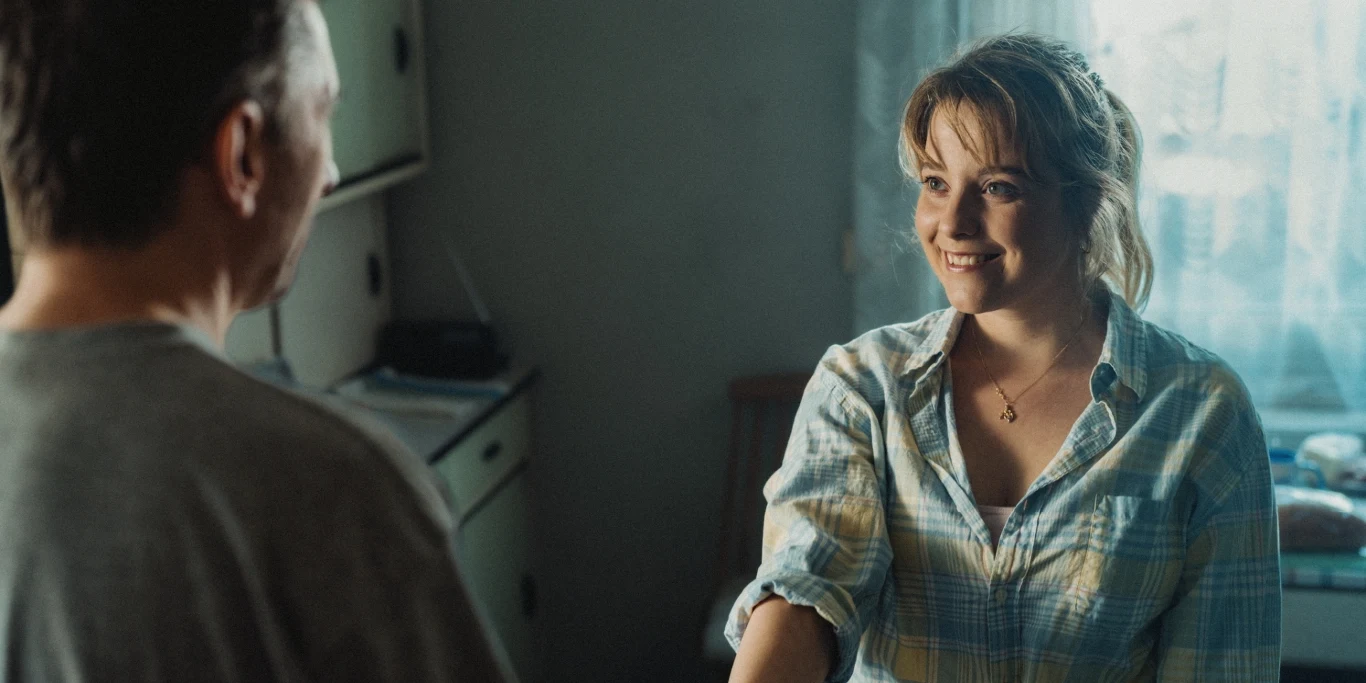 Julia Chętnicka w scenie z "Wróbla"