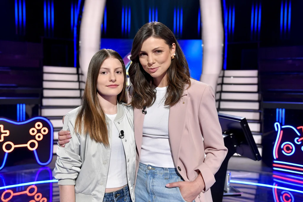 Karolina Gorczyca z córką Karolina Gorczyca z córką