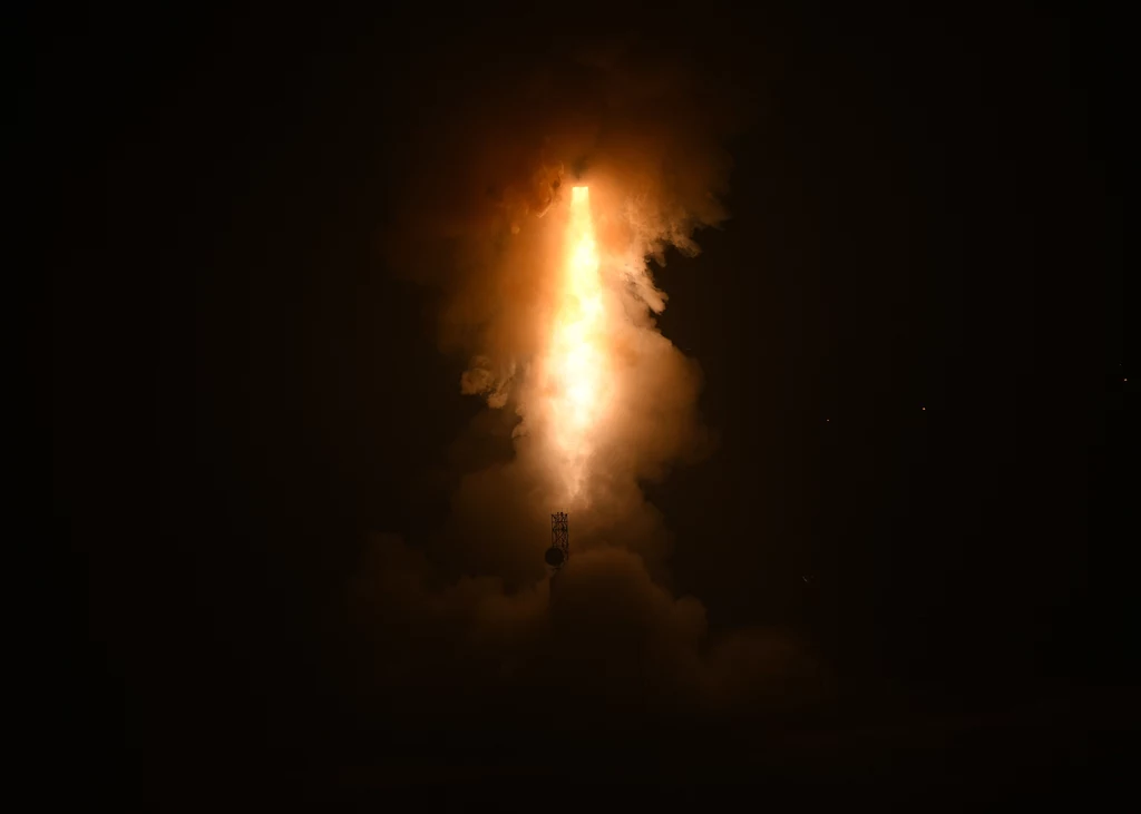 Amerykański test nieuzbrojonego pocisku nuklearnego dalekiego zasięgu Minuteman III Amerykański test nieuzbrojonego pocisku nuklearnego dalekiego zasięgu Minuteman III
