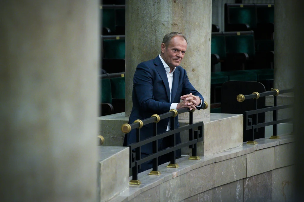 Donald Tusk w Sejmie podczas głosowania w sprawie komisji ds. zbadania rosyjskich wpływów, 26.05.2023 Donald Tusk w Sejmie podczas głosowania w sprawie komisji ds. zbadania rosyjskich wpływów, 26.05.2023