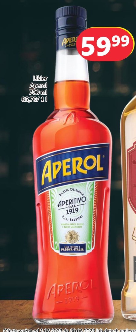 Likier Aperol - promocja Prim Market - Ding.pl