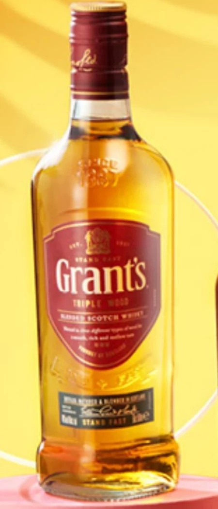 Grant's Triple Wood Blended Scotch Whisky 5 cl